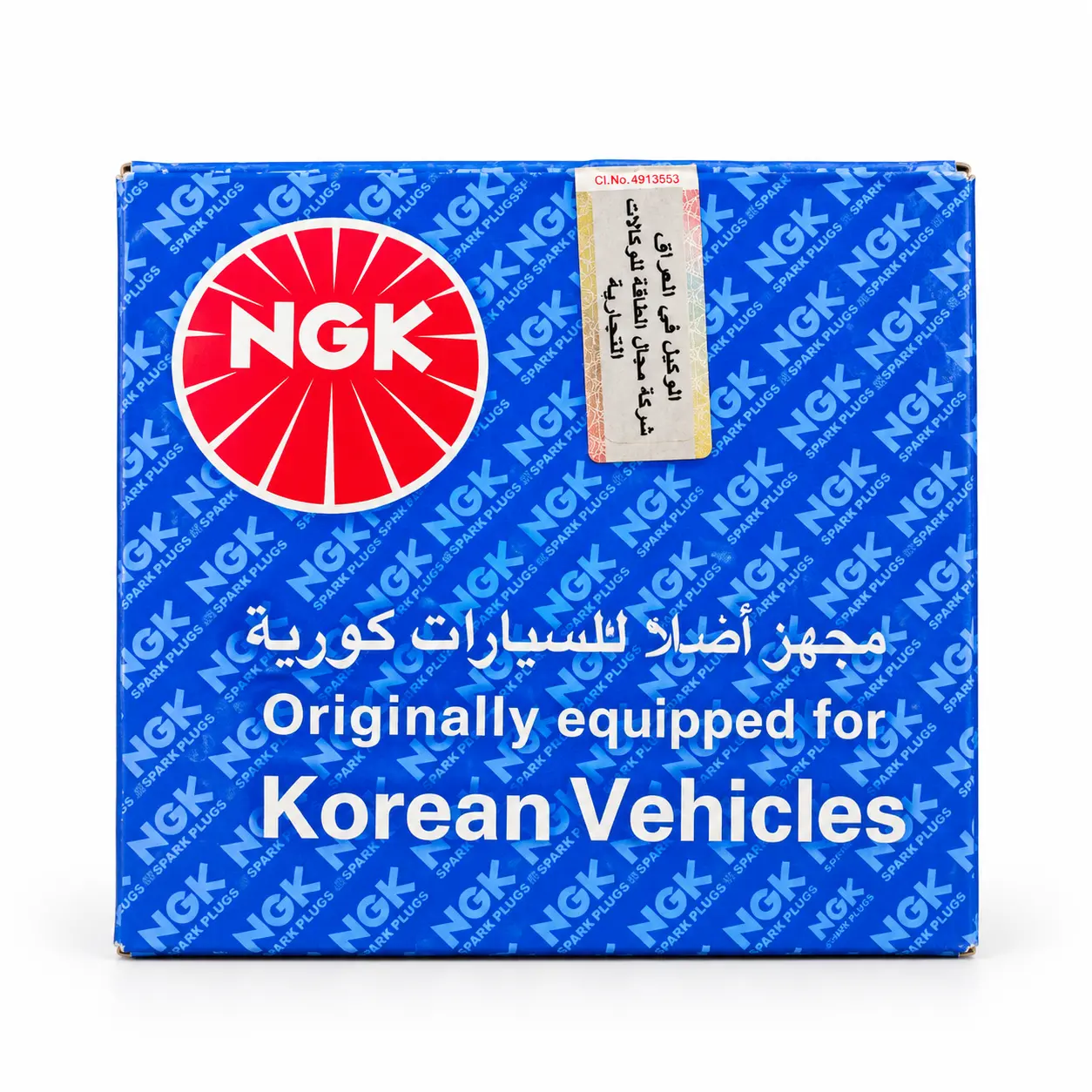شمع پایه بلند ایریدیوم یورو4 ان جی کی اصلی ژاپن بسته 4عددی