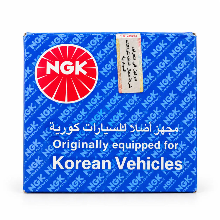 شمع پایه بلند ایریدیوم یورو4 ان جی کی اصلی ژاپن بسته 4عددی